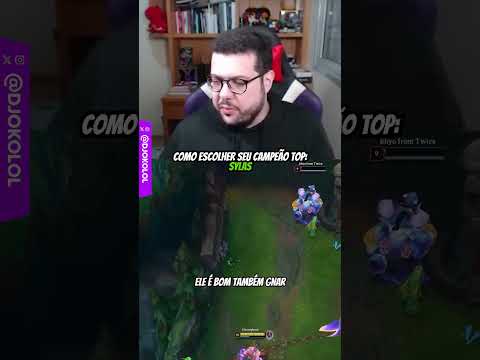 COMO ESCOLHER SEU CAMPEÃO TOP: SYLAS!