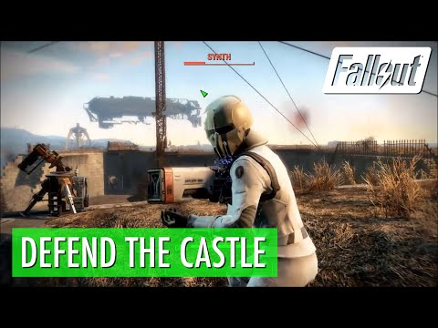 Fallout 4 - Defend the Castle (Minutemen Quest)