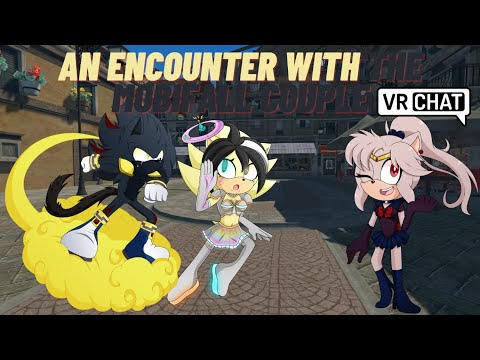 AN ENCOUNTER WITH THE MOBIFALL COUPLE!! Sailor Peace Meets Terrioso & Graci at Spagonia  -VRChat