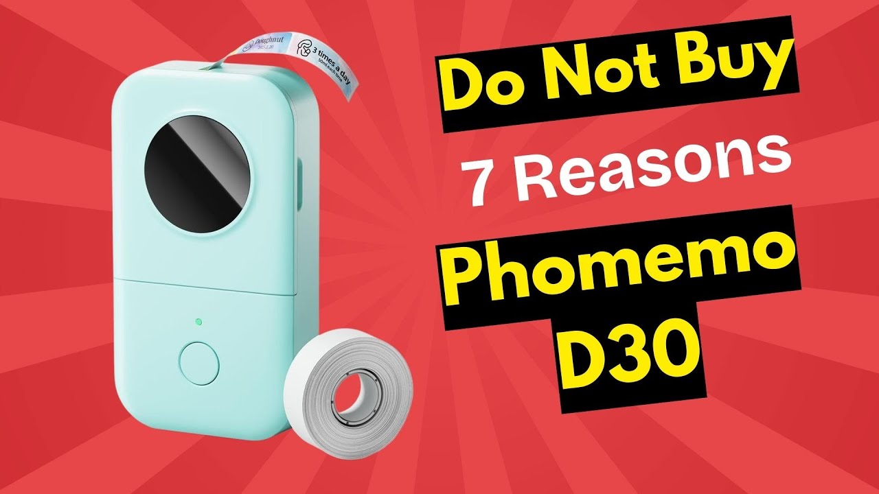 Stop Buying the Phomemo D30 Until You See This Brutal Review