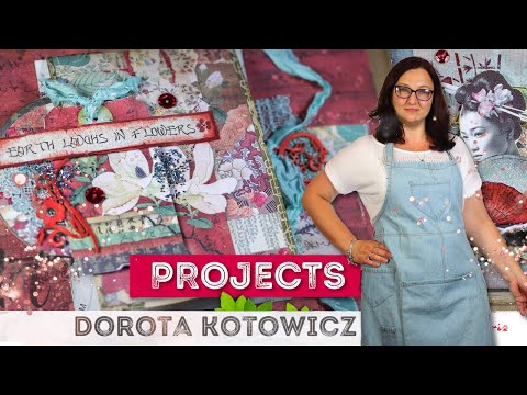 Fabulous Projects -  Oriental Garden Book by Dorota Kotowicz