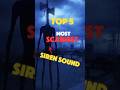 Top 5 MOST TERRIFYING Siren Sounds in the World! 🔊😱