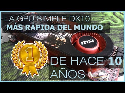 La tarjeta de video mas potente, avanzada y sofisticada del mundo, DE HACE 10 AÑOS.