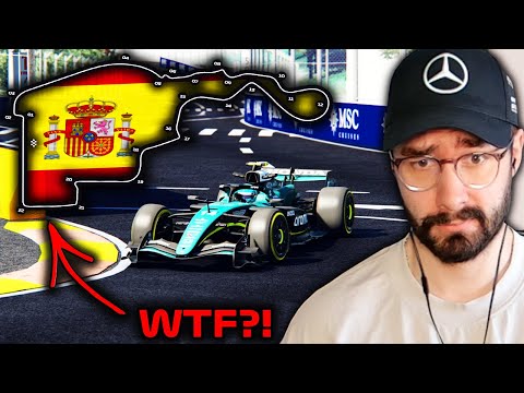 NEW Madrid GP track with F1 2026 CARS