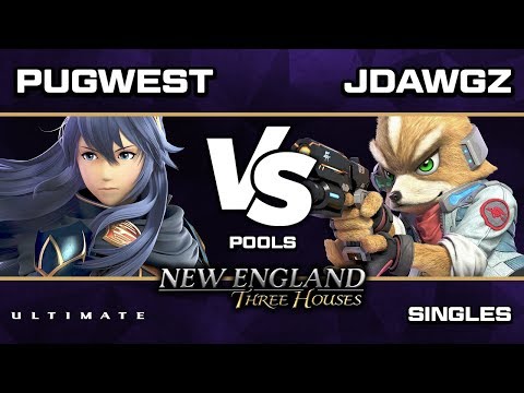 New England: Three Houses - Pugwest (Young Link/Lucina) vs JDawgz (Fox) - Pools