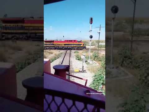 casi no alcanzo a chocar Ferromex xd 😧