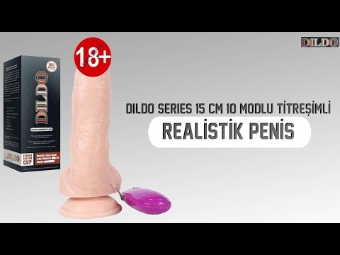 Dildo Series 15 Cm 10 Modlu Titreşimli Realistik Penis