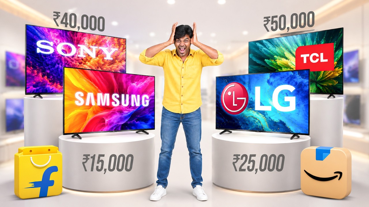 🔥Best TV DEALS in Flipkart Sale & Amazon 💸 ₹20K to ₹2,00,000+