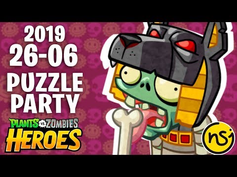 Fiesta de Puzzles (26/06/19) | PvZ Heroes | Reto Diario
