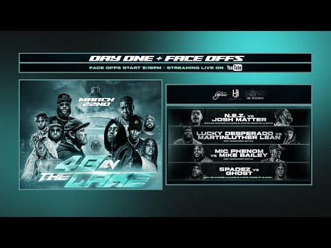 #48InTheLake - FACEOFFS & DAY 1 BATTLE | The Saurus, B Magic, Marv Won, Ave, Rum Nitty, Quest MCody