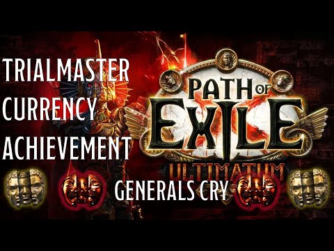 Trialmaster currency achievement - Path of Exile ULTIMATUM [3.14]