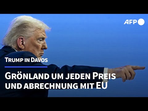 Trump will Grönland "ohne Gewalt" und rechnet mit Europa ab | AFP