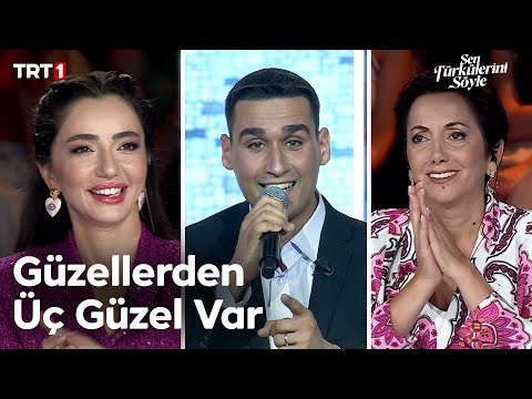 Ali Açıkyol - Güzellerden Üç Güzel Var - Sen Türkülerini Söyle 15. Bölüm @trt1