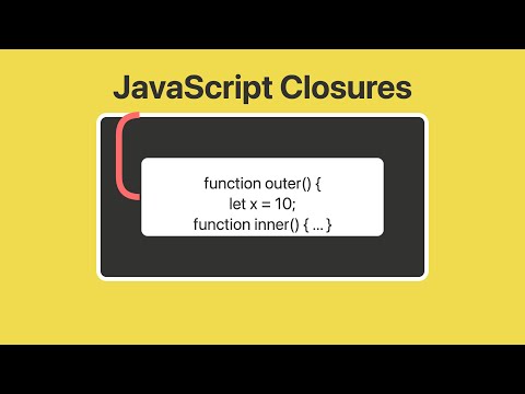 1 Closures In Javascript Nested Functions Variable Scope In Js Tutorial Coding