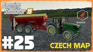 VÁPNĚNÍ POLE + GPS tutorial | Farming Simulator 19 | #25 | Czech Map