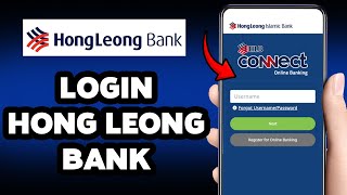 Login Hong Leong Online Banking 2026 || Login HLB Connect Mobile Banking  || Hong Leong Bank Sign In