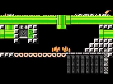 RWCorp 1: Turtle Guts Refinery by CGroundhog - Super Mario Maker - No Commentary 1AD