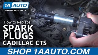 How to Replace Spark Plugs 03-07 Cadillac CTS