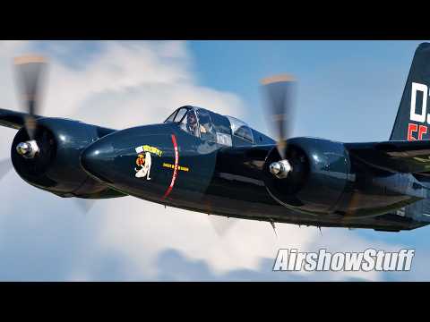 RARE Grumman 'Cats' Formation and Mass Wildcat Flyby! - EAA AirVenture Oshkosh 2025