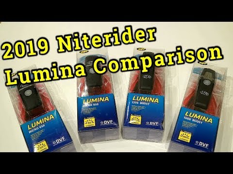 Niterider Lumina Comparison Lumina Micro 650 & 850, Lumina 1000 & 1200 Boost