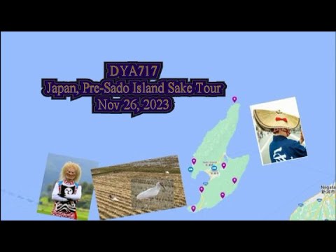 DYA717 Japão Pré Sado Island Sake Tour 26 de novembro de 2023