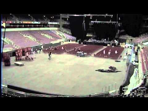 Pārbūve hallē "Arēna Rīga" 12.03.2011