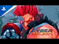 Street Fighter V - Cyber Akuma DLC Costume Trailer | PS4
