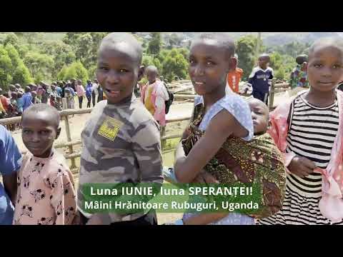 O farfurie cu mâncare pentru un copil flămând din Uganda