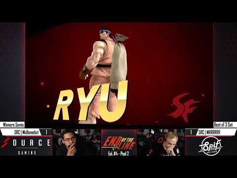 End of The Line 4 Pools - SRC MRRR (Mario)  Vs. SRC | McBenedict (Ryu)