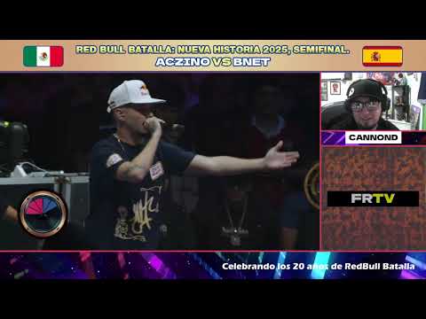 ACZINO vs BNET. RedBull Batalla Nueva Historia 20 años 2025. SEMIFINAL. (Reacción).