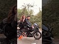 Sharad Malhotra Surbhi VAni On Bike Naagin 5 Bts