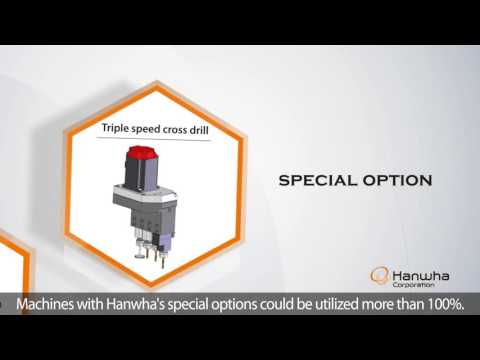 Hanwha CNC Langdrehautomaten 2015