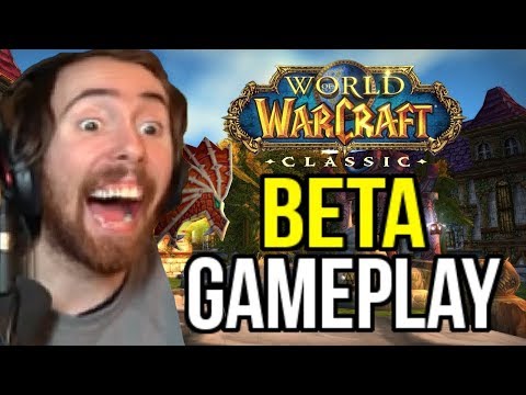 Asmongold PLAYS Classic WOW Beta For The FIRST TIME EVER