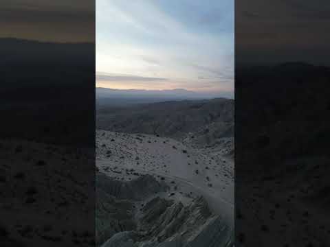 looking down the mouth of the canyon