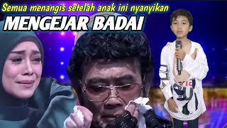 Download lagu VIRAL ‼️ANAK  PEMULUNG INI NYANYIKAN LAGU MENGEJAR BADAI, SEMUA JURI TAK KUASA MENAHAN TANGIS mp3