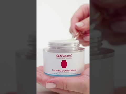 Cell Fusion C Calming Down Cream Krem łagodzący do skóry wrażliwej 50 ml - VIDEO
