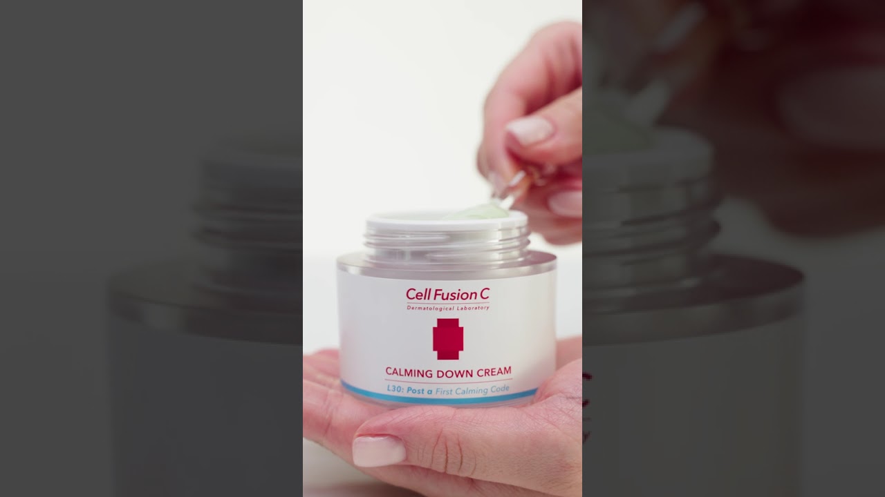 Cell Fusion C Calming Down Cream Krem łagodzący do skóry wrażliwej 50 ml - VIDEO
