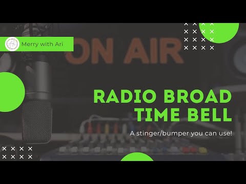 RADIO BROADCASTING TIME BELL
