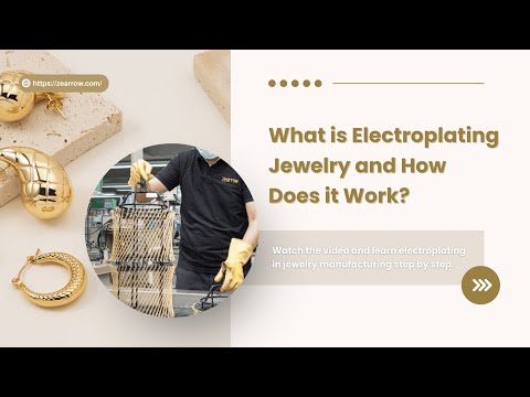🔧 How Is Jewelry Electroplated? Step-by-Step Process Revealed! 💍