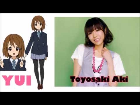 REAL ANIME"K-ON!!"(Voice Actors)