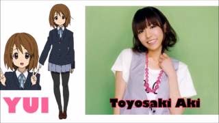 REAL ANIME"K-ON!!"(Voice Actors)