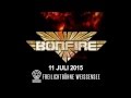Bonfire in Berlin Weißensee am 11 Juli 2015 ...