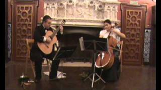 Edwin Guevara, Cecilia Palma. Vals sentimental de P.I.Tchaikovsky