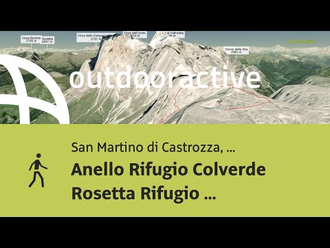 Anello Rifugio Colverde Rosetta Rifugio Pedrotti
