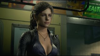 Julia Voth Jill Valentine in Battlesuit