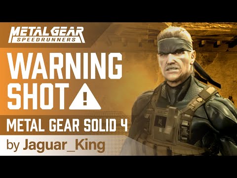 Warning Shot 2021 #1 | Metal Gear Solid 4 (TBE) by Jaguar_King in 1:49:22 RTA (Big Boss Rank)