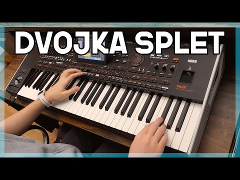 Fenomenalna Dvojka Splet - HARMONIKE - KORG Pa4x!