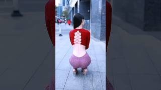 beautiful girl street fashion outfits style #tiktok #chinesefashion #mejoresstreetfashion #shorts