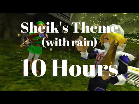 Sheik's Theme with Rainfall - 10 Hours