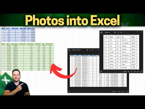 How to Convert PDF to EXCEL Spreadsheet Practical Example Step by Step